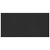 vidaXL Langų palangė Juoda su medienos tekstūra 100 x 45 x 4,5 cm PVC