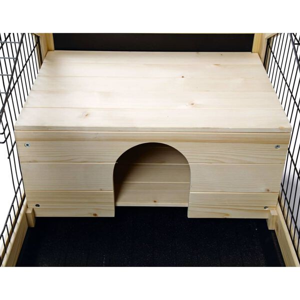 Beeztees Triušių narvas Mex, 116x54x65,4cm, mediena