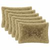 vidaXL Pagalvėlės užvalkalas 6 pcs HEERLEN &Scaron;viesiai žalia 50 x 80 cm