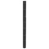 vidaXL Membrana nuo piktžolių, juodos spalvos, 1,5x25m, PP