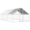 vidaXL Lauko narvas vi&scaron;čiukams, 2,75x6x1,92 m, galvanizuotas plienas