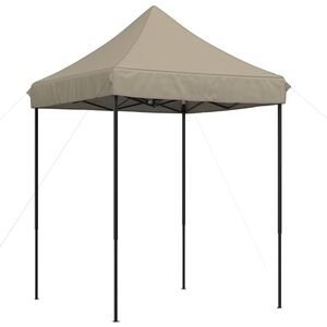 vidaXL &Scaron;ventės palapinė Taupe 200 x 200 x 306 cm Oksfordo audinys