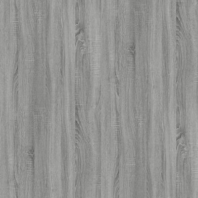 vidaXL Šoninis staliukas, pilkas ąžuolo, 55x38x45cm, apdirbta mediena