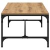 vidaXL Kavos staliukas Amatininkų ąžuolas 100 x 50 x 35 cm