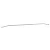 vidaXL Tentų laikiklis priekaboms Sidabrinė 136-218 cm