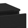 vidaXL Šalia lovos spintelė 2 pcs Juodas ąžuolas 40 x 35 x 65 cm