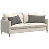 vidaXL Sofa Pagalvės 2 pcs Šviesiai pilka 80 x 40 cm