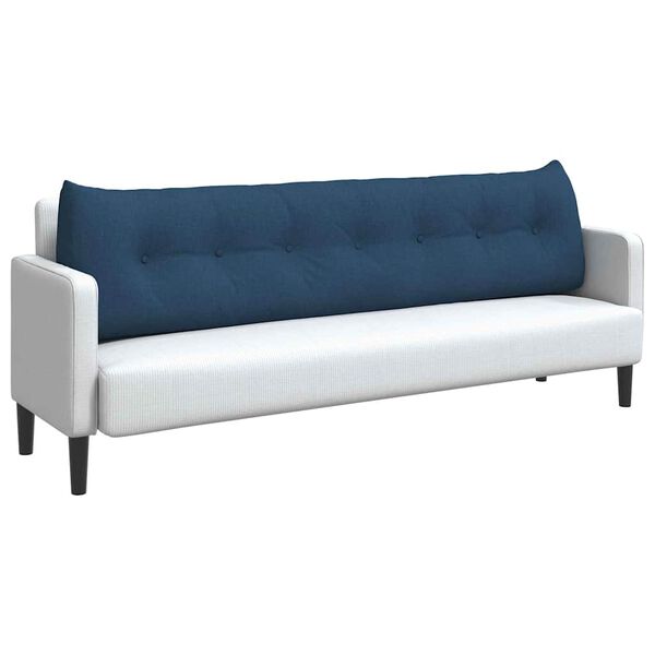 vidaXL Apsaugos Pagalvė Mėlyna 200 x 24 x 50 cm audinys