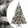 vidaXL Dirbtinė kalėdinė eglutė su rutuliuku 120 cm 150 LED
