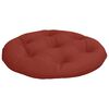 vidaXL Kaboji pagalvė VIANEN 100% poliesteris Raudona &Oslash; 50 x 10 cm