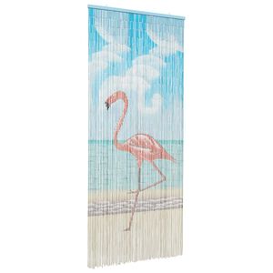 vidaXL Kenkėjų Durų Užuolaida multicolor 200 x 90 cm Bambukas