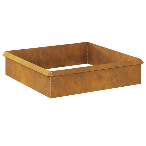 vidaXL Sraigių tvoros 8 pcs Rūdijanti