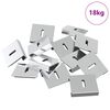 vidaXL Veidrodžio laikiklis 340 Nikelio 35 x 30 x 8,3 mm Plienas