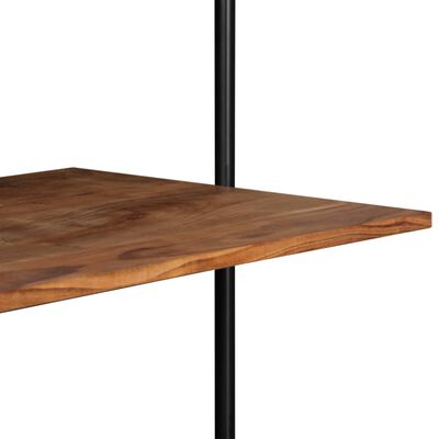 vidaXL Sieninis stalas, 90x40x170 cm, akacijos medienos masyvas