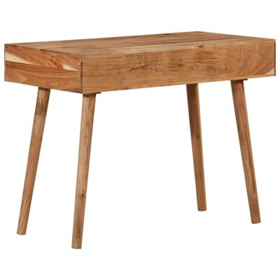 vidaXL Rašomasis stalas, 100x51x76cm, akacijos medienos masyvas