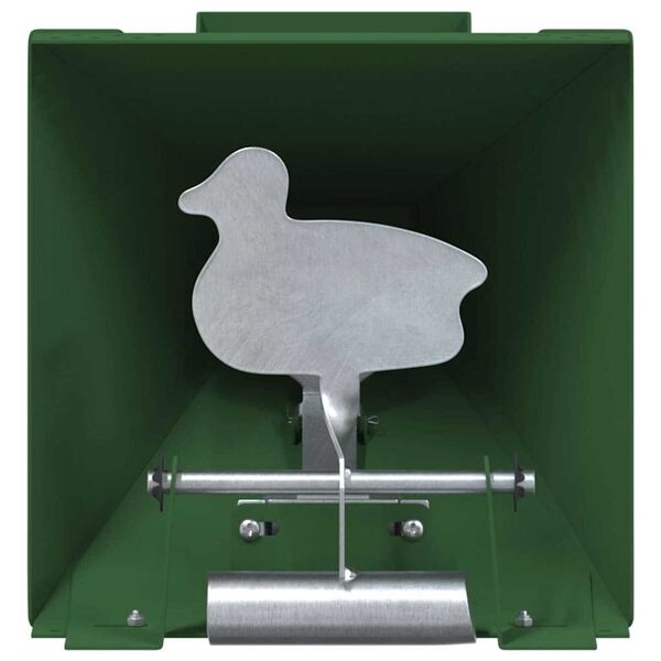 vidaXL Šratų gaudyklė Žalia 14 x 14 x 19 cm Plienas