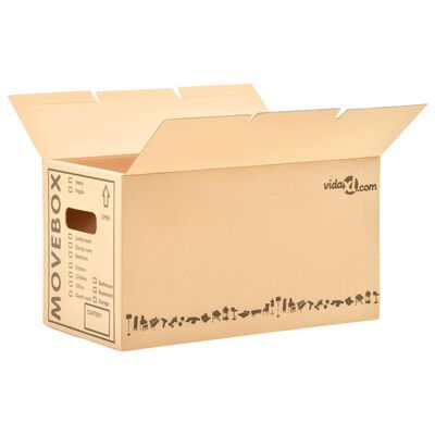 vidaXL Kraustymosi dėžės, 80vnt., 60x33x34cm, XXL (4x30145)