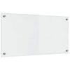 vidaXL Virtuvės užpakalinė plok&scaron;tė 2 pcs Skaidrus 80 x 40 cm