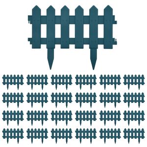 vidaXL Vejos pertvaros, 25vnt., žalios spalvos, 10m, PP