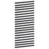 vidaXL Sodo apvadų dengiamasis profilis 20 vnt. 100 x 5 x 5 cm Plienas