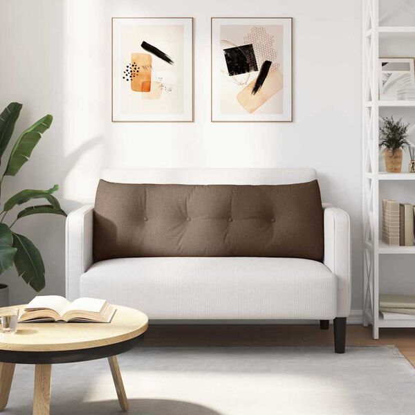 vidaXL Apsaugos Pagalvė Ruda 140 x 24 x 50 cm audinys