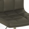 vidaXL Pasukama valgomojo kėdė, rudos spalvos, dirbtinė oda (334398)