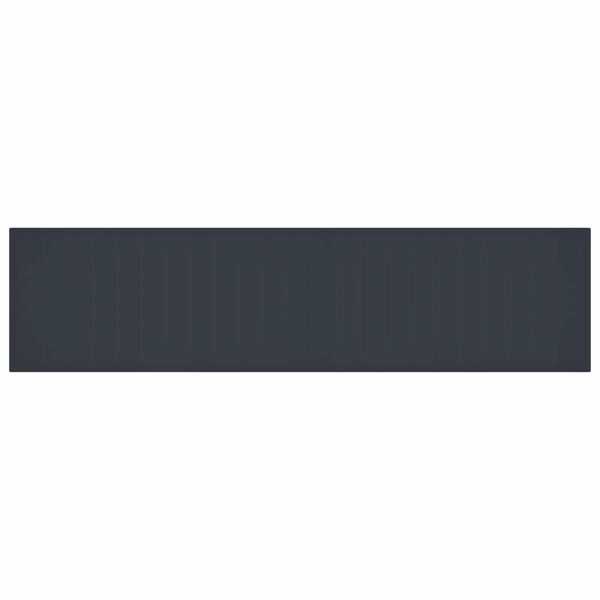 vidaXL Sodo valgomojo komplektas su pagalvėmis 17 pcs Antracitas PP