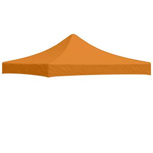 vidaXL Proginės palapinės stogas, oranžinės spalvos, 3x3m, 270 g/m&sup2;