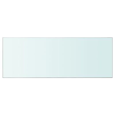 vidaXL Lentynos plokštė, skaidrus stiklas, 80x30 cm