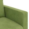 vidaXL Sofa 2 pcs &Scaron;viesiai žalia 138 x 78 x 80 cm Aksomas