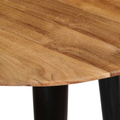 vidaXL Kavos staliukų kompl., 3d., akacijos medienos masyvas