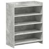 vidaXL Batu skrynia Betono pilka 73,5 x 36 x 92 cm Apdirbta mediena