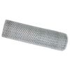 vidaXL Heksagoninė tvora 0,8 x 10 m Galvanizuotas plienas Sidabrinė