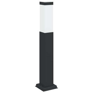 vidaXL &Scaron;viestuvas stulpeliui, 50 cm, juodas, IP44