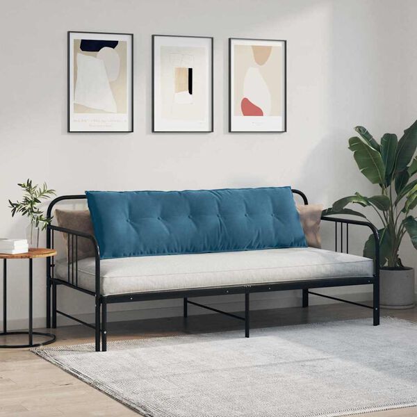 vidaXL Apsaugos Pagalvė Mėlyna 160 x 50 cm Kordūrinis audinys