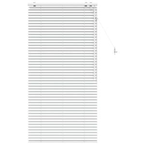vidaXL Venecijos žaliuzės Balta 80 x 160 cm 35 mm