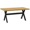 vidaXL valgomojo stalas NOAIN X formos kojos 160x90x75 cm