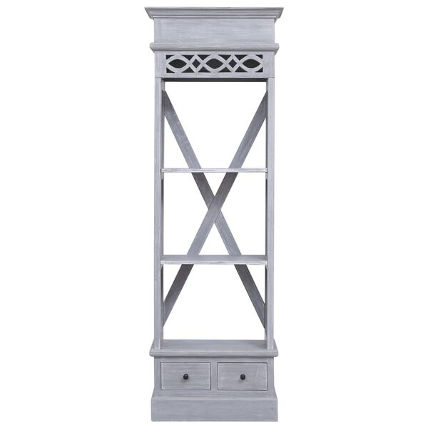 vidaXL Komoda, 60x30x175cm, raudonmedžio medienos masyvas