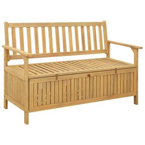vidaXL Laikymo suolas 2 -Seater 120 x 63 x 84 cm Solu Acacija