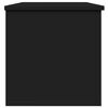 vidaXL Daiktadėžė, juodos spalvos, 102x35x35cm, apdirbta mediena
