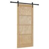 vidaXL Slankios durys ORKDAL Natūrali 86 x 198,5 cm