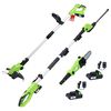 vidaXL Belaidžių elektrinių sodo įrankių rinkinys, 3 dalių