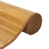 vidaXL Kilimas, natūralios spalvos, 70x400cm, bambukas, stačiakampis