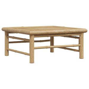 vidaXL Sodo stalas, 65x65x30cm, bambukas