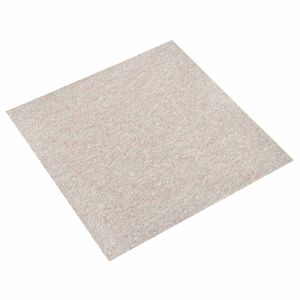 vidaXL Kilimas 20 vnt. &Scaron;viesiai smėlinė 50 x 50 cm 100% polipropileno
