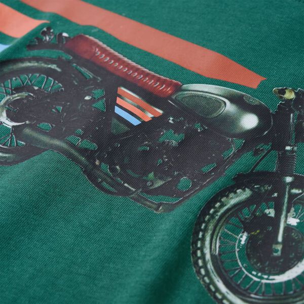 Vaiki&scaron;ki mar&scaron;kinėliai ilgomis rankovėmis, žalios spalvos, 116 dydžio