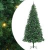 vidaXL Dirbtinė Kalėdų eglutė Žalia 300 cm PVC ir Metalas ir Plastikas