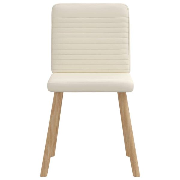 vidaXL Valgomojo kėdės, 2vnt., linas