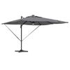 vidaXL Roma Parasol Antracitas 286 x 285 x 270 cm