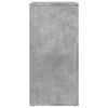 vidaXL &Scaron;oninė spintelė, betono pilka, 79x38x80cm, apdirbta mediena